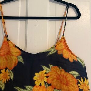 Desmond & Dempsey Sunflower Pajamas - Size L NWT
